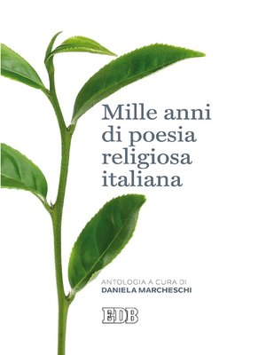 cover image of Mille anni di poesia religiosa italiana